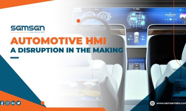 Automotive HMI: A Disruption In The Making